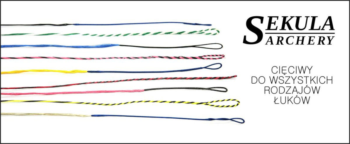 Cięciwy do wszystkich rodzajów łuków sekula archery 