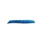 Vanes aus Naturfedern Bearpaw RW 8-10" Barred White