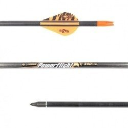 Karbonpfeil Easton PowerFlight Fox 1szt spin 300, 340, 400, 500