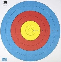 Tarcza papierowa 80 cm Fita - centralna 6 Ring