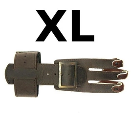 Bogenhandschuh Herbis mit Haargarn – Schnallenverschluss