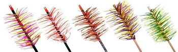 Trueflight Feathers Full Length Spiral Wrap Flu-Flu RW