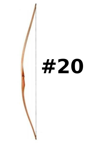 Łuk Eagle Longbow Martino 58" RH 