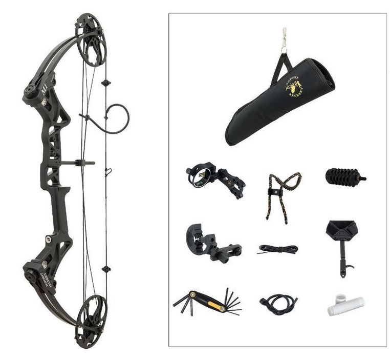 Topoint M1 70# Black pulley bow with RH kit