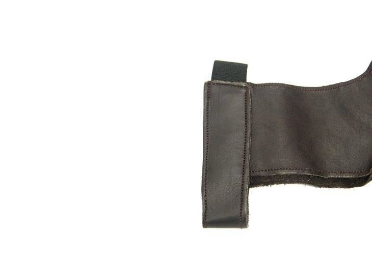 Rękawiczka łucznicza elTORO tradycyjna ETHS101 Brązowa