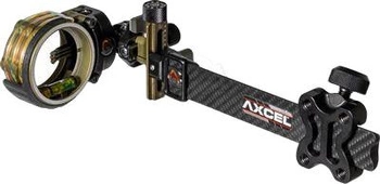 HUNTING & 3D SIGHT LANDSLYDE CARBON PRO SLIDER ACCUSTAT II SCOPE - 3 PIN .019 TACTICAL BOWHUNTING