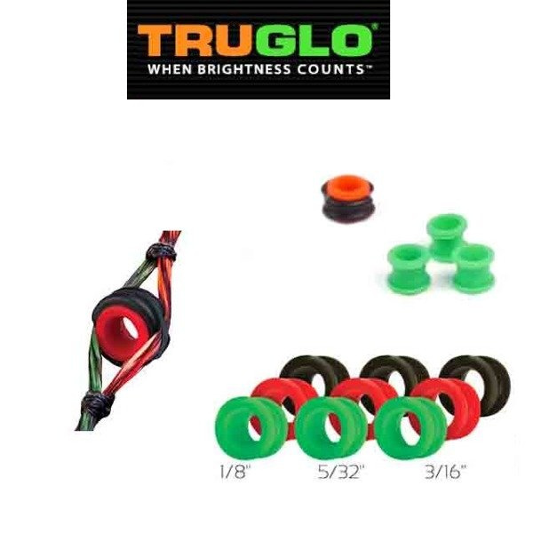 Peep Sight TruGlo Versa Black/Green/Red