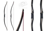 HYBRID BOW METIS 60" AMBIDEXTROUS 20 LBS ENGINEERING WOOD WITH BLACK GLASS