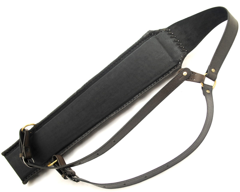 Herbis pusapvalis drebulys, austas su dirželiu, 1 tipas - tiesus (trijų dirželių versija)