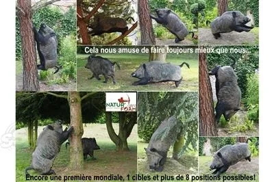 NATUR FOAM 3D TARGET WILD BOAR - CLIMBING