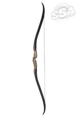 HUNTING BOWS GRAY DYMOND 62" RH 25 LBS FLEMISH DYNEEMA STRING INCL.