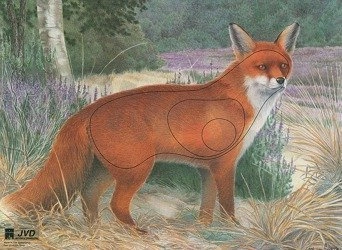 Zielscheibe 2D Fuchs