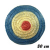 Runde Strohzielscheibe Bogenschießen Ziel 80 cm Farbe