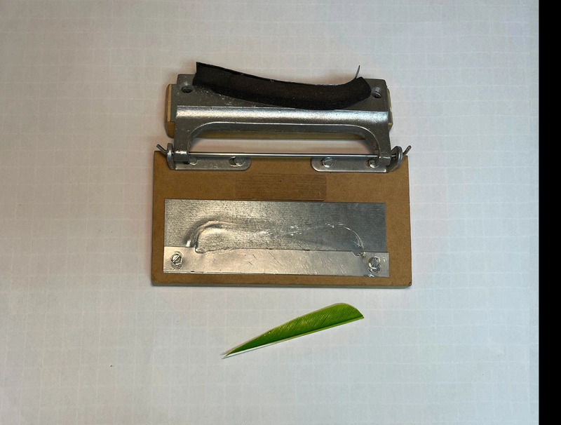 Parabolic 4" aileron cutting machine