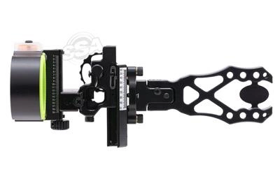 BLACK GOLD ASCENT VERDICT ASSAULT SINGLE PIN WITH H/V CLICK MICRO .019" RH BLK