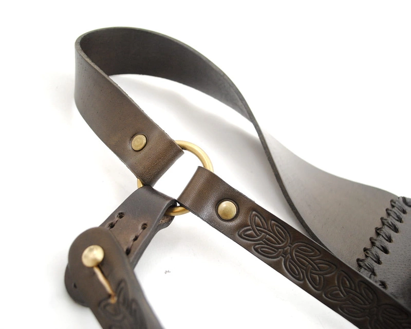 Herbis quiver, pusapvalis, pintas 8 tipo - keltų