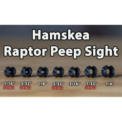 Hamskea Archery Peep Sight Housing Raptor