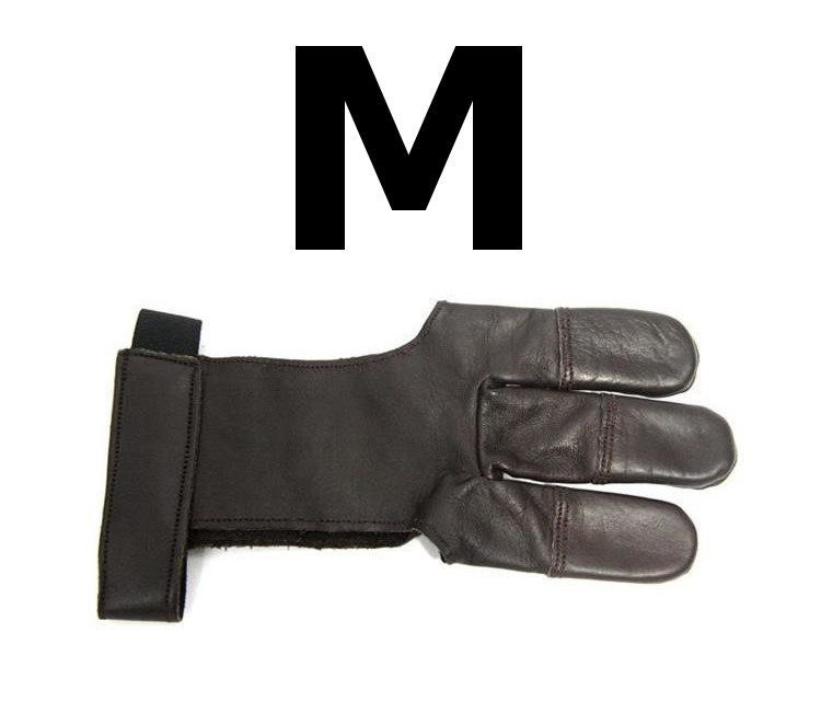 Rękawiczka łucznicza elTORO tradycyjna ETHS101 Brązowa