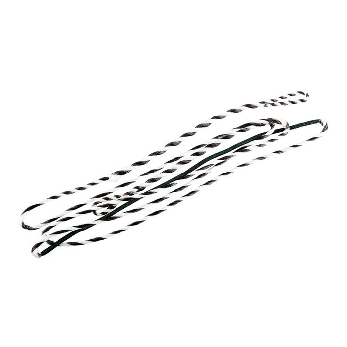 Flex Archery string Traditional Fast Flight Flemish Black/White