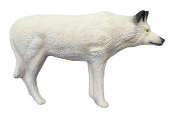 SRT 3D TARGET WHITE WOLF - GROUP 2 - L123cm H75cm