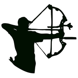 Arctec Archery Sticker Compound – naklejka łucznicza