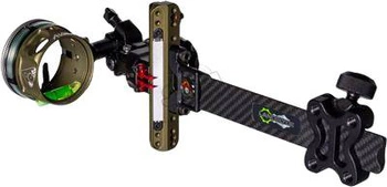 AXCEL LANDSLYDE CARBON PRO SLIDER AVX-41 SCOPE - 1 PIN .019 RED/TACTICAL BOWHUNTING