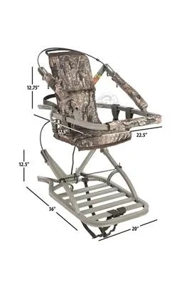 TREESTAND Summit Viper SD Alu (Realtree Camo) – drzewołaz 9 kg z pełną uprzężą bezpieczeństwa
