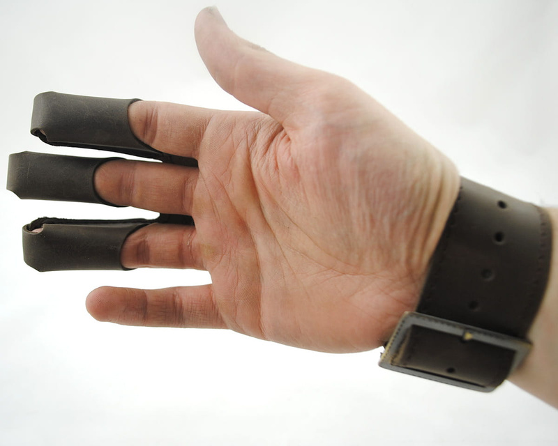 Bogenhandschuh Herbis - Schnallenverschluss