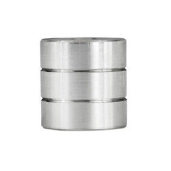 Aluminiowe ciężarki Doinker Elite 35 g - Zestaw profesjonalny, srebrny