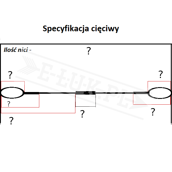 Sehne "Sekula Archery" Dacron