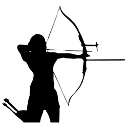 Arctec Archery Sticker Recurve – naklejka łucznicza