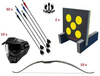Zestaw SILVER dla dwóch drużyn ARCHERY TAG + 8 figur 