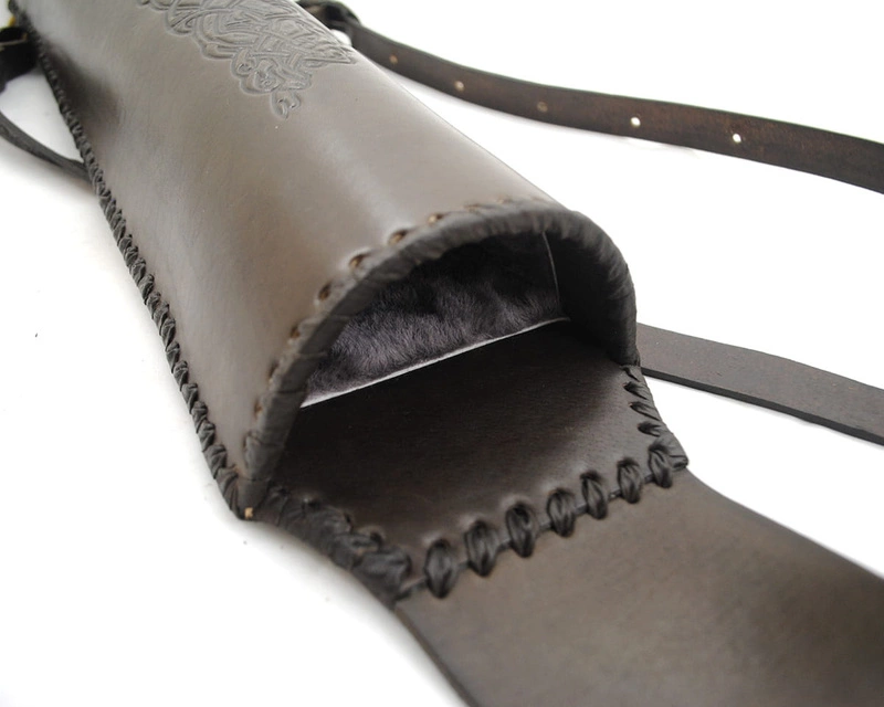 Herbis quiver, pusapvalis, pintas 8 tipo - keltų