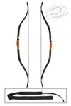 HORSE BOWS BLACK FLINT 48" 25 LBS AMBIDEXTROUS / D-75 STRING INCL