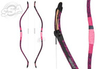 HORSE BOW TRADITIONAL KTB 48" 25 LBS PINK HEART RH/LH / STRING INCL.