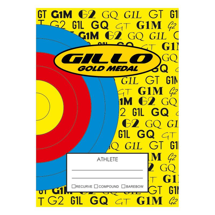 Gillo Scorebook Yellow