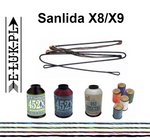 SANLIDA X8 kombinuota lanko styga