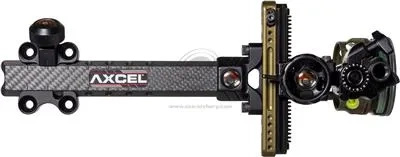 AXCEL LANDSLYDE CARBON PRO SLIDER AVX-41 SCOPE - 1 PIN .029 RED/TACTICAL BOWHUNTING