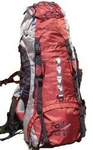 Backpack FOX AIR 60 red / gray / black