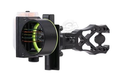 BLACK GOLD ASCENT VERDICT ASSAULT SINGLE PIN WITH H/V CLICK MICRO .019" RH BLK