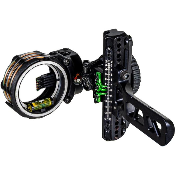 xcel Slider Sight Driver Stealth Black Compatible with Mathews Bridge Lock Sight Technology w/AccuStat II Scope Micro