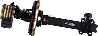 HUNTING & 3D SIGHT LANDSLYDE CARBON PRO SLIDER ACCUSTAT II SCOPE - 4 PIN .019 TACTICAL BOWHUNTING