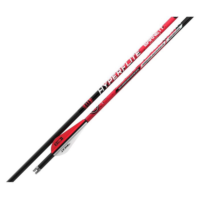 Barnett Bolt Carbon Hyperflite 20" Red/ White Heat Vanes