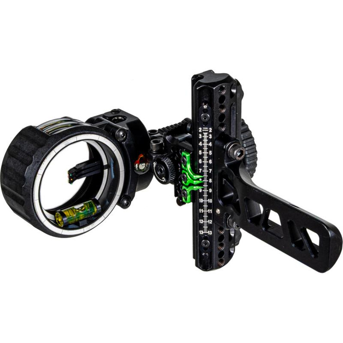 xcel Slider Sight Driver Stealth Black Compatible with Mathews Bridge Lock Sight Technology w/AccuStat II Scope Micro