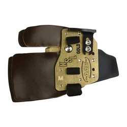 AAE Arizona Tab KSL Gold Super Leather Alu Black - Palczatka Łucznicza Skórzana