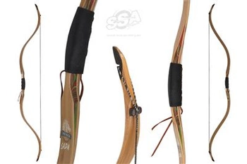 HORSE BOWS TRADITIONAL BAMBOO MATT FINISH SADA 52" 25 LBS AMBIDEXTROUS / D-75 STRING INCL