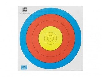 5 žiedų centrinis skydas (skirta FITA 60 cm)