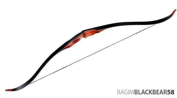 Łuk Ragim Black Bear RH 58" 25 Lbs