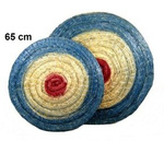 Painted Straw Target Ø 65 cm