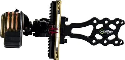 AXCEL HUNTING & 3D SIGHT LANDSLYDE SLIDER ACCUSTAT II SCOPE - 5 PIN .019 TACTICAL BOWHUNTING